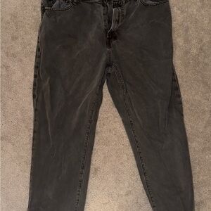 Abercrombie & Fitch Olive Green Authentic Rigid Denim Loose 40x30